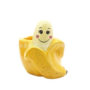 <span class=keywords><strong>Pot</strong></span> de fleurs en céramique en forme de <span class=keywords><strong>banane</strong></span> de dessin animé, résistant à la corrosion, amusant, en forme de peau de <span class=keywords><strong>banane</strong></span>, pour la maison, <span class=keywords><strong>petit</strong></span> récipient personnalisé pour plantes - Product Image 5