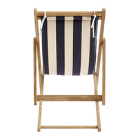 Chaise de plage réglable pour piscine, longue, portable, pliable, en bois et bambou, pour l'extérieur