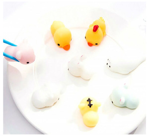 Jouets Mochi Squishy Personnalisés en TPR, Animaux Mignons Anti-Stress, Jouets Sensoriels à Presser pour la Réduction de l'Anxiété et le Soulagement du Stress - Product Image 5