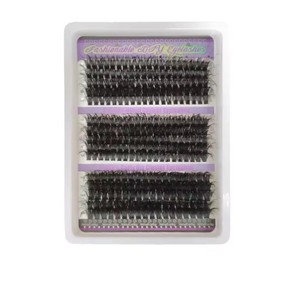 Kit de cils en grappe 5D volumineux à faire soi-même, styles mixtes C/CC/D 80D-200D, étiquette privée, grand volume – Meilleures ventes - Product Image 4