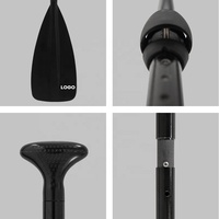 Pagaie de kayak debout en fibre de carbone pour gonflable et canoë