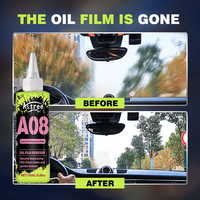 ASTREE - Removedor de Película de Grasa para Vidrios, 180 ml, Limpiador de Parabrisas con Nanotecnología, Eliminador de Manchas, Descontaminante para Ventanas de Automóviles, Sin Olor, OEM