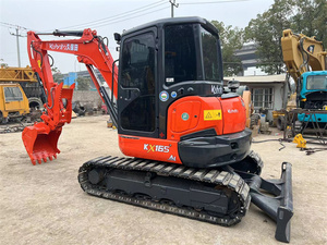 Miniexcavadora Kubota usada de 5-6 toneladas, excavadora sobre orugas con motor Yanmar y componentes de núcleo, 2, 2, 2 - Product Image 4