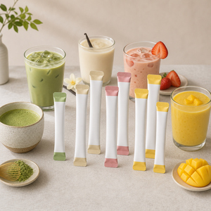 Barras de Matcha Premium con Sabor a Vainilla Original, Fresa, Mango y Mezclas de Temporada para la Venta Minorista de Té y Marcas de Bebidas - Product Image 1