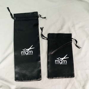 ถุงผ้าซาตินแบบมีเชือกผูกสั่งทำได้ MOQ ต่ำ ขายส่ง พร้อมโลโก้ ถุงใส่ของขวัญเครื่องประดับแบบมีเชือกผูกพร้อมโลโก้ - Product Image 4