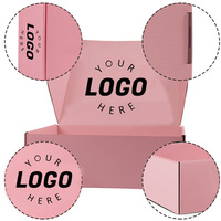 Boîtes d'emballage alimentaire, cadeaux, transport, pliables, imprimées, rectangulaires, en papier ondulé, avec logo personnalisé, pour les petites entreprises