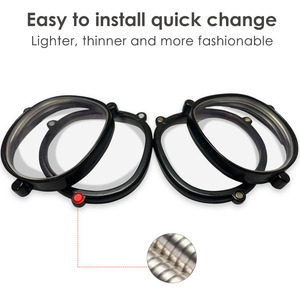 Lunettes de myopie VR tout-en-un 2022 avec <span class=keywords><strong>masque</strong></span> pour les yeux à monture anti-bleu pour 2 accessoires pour appareils VR/AR-Essentiels de jeu - Product Image 4