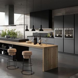 Planet American Style Luxury Design Solid Wooden Kitchen <strong>Cabinets</strong> With Kitchen <strong>Pantry</strong> Cupboards for Sale - Product Image 5