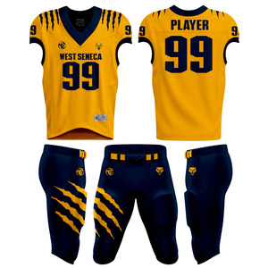 Uniforme de Fútbol Americano Personalizado de Alta Calidad para Adultos, Nuevo, Transpirable, del Mejor Fabricante - Product Image 1
