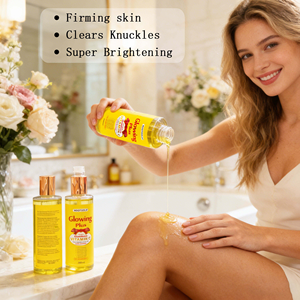 Olio Super Illuminante per Viso e Corpo con Vitamina <span class=keywords><strong>C</strong></span> e Glutatione, Idratante e Schiarente per la Pelle, Effetto Radioso in 7 Giorni - Product Image 5
