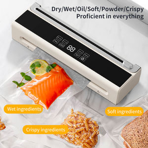 Scelleuse sous vide <span class=keywords><strong>sans</strong></span> <span class=keywords><strong>fil</strong></span> avec écran LCD, économiseur d'aliments portable et facile à utiliser pour la cuisine domestique - Product Image 4