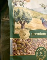 Sachet d'emballage personnalisé à fond plat avec fermeture éclair, scellé sur huit côtés, pour graines pour oiseaux et aliments pour animaux de compagnie