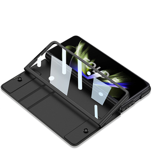 Gkk Vỏ Bọc Với <span class=keywords><strong>S</strong></span> Khe Cắm Bút Và Màn Hình Kính Đối Với Samsung <span class=keywords><strong>Galaxy</strong></span> Z Gấp 7 6 5 4 3 Điện Thoại Hỗ Trợ Không Dây <span class=keywords><strong>S</strong></span>ạc Đặt Bút - Product Image 5