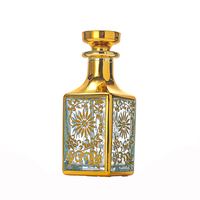 Diffuseur d'huiles essentielles de style arabe luxueux et de grande capacité avec couvercle