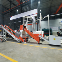 Machine de séparation de la pulpe SAP pour couches écologiques, équipement de recyclage de couches pour bébés et adultes