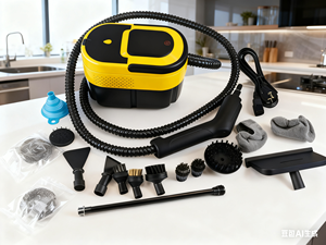 Limpiador a Vapor Eléctrico Portátil, Mopa a Vapor de 1500 W, 3 Bares, 1.5-1.9 L, Electrodoméstico para Limpieza de Pisos - Product Image 2