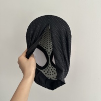 Masque Multivers Crossover en Spandex, Accessoire de Cosplay Très Réaliste avec Yeux Magnétiques LED pour Halloween
