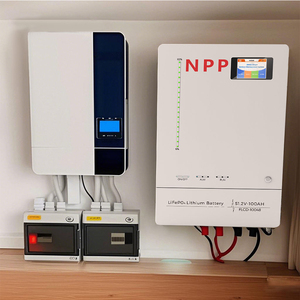 Năng lượng mặt trời hệ thống điện bộ hoàn chỉnh lai biến tần Pin <span class=keywords><strong>5kwh</strong></span> 10kwh 15kwh 100Ah 200AH 51.2V 48V năng lượng mặt trời hệ thống bảng điều khiển cho nhà - Product Image 6