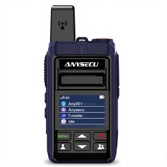 T55 Global Two Way Radio Zello Platform Public Network Smart 4G LTE Blvetooth WiFi SIM Card Overseas English Handheld L793