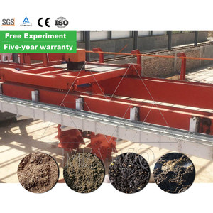 Machine de compostage de déchets alimentaires tourneur de compost à roues machine de tourneur de compost de sol - Product Image 4