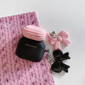 Patrón de lazo para auriculares Cadena de lazo para Airpods pro 3rd Generation Soft TPU Funda para auriculares a prueba de golpes para <span class=keywords><strong>Apple</strong></span> Airpods Pro 4/3 - Product Image 6