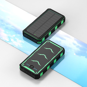 <span class=keywords><strong>Chargeur</strong></span> <span class=keywords><strong>solaire</strong></span> portable RUNCEIN 15W 10000mAh 20000mAh, batterie externe USB C entrée/sortie, charge rapide avec lampe torche pour <span class=keywords><strong>iPhone</strong></span> iPad - Product Image 1