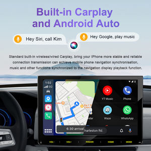 SEMAITU 2 Din 10.1 Inch Draaibare Dashboard Touchscreen Autoradio met ingebouwde Bluetooth, Wifi, Mirror Link en Android Auto - Product Image 3
