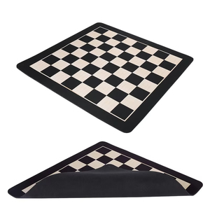 Bộ cờ nặng Chất lượng cao với túi lưu trữ Đức hiệp sĩ cờ vua di động cờ vua du lịch 21cm giáo dục sớm bảng vải - Product Image 2