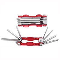 Outil de réparation de roue de vélo multifonction RTS Pédalier portable Trou carré Extracteur de code de traction Accessoires de vélo