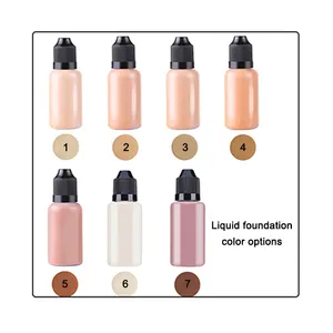 OEM ODM liquid foundation cream 30ml private label Air Compressor Airbrush Makeup Foundation