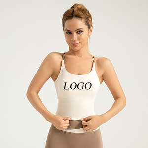 Biểu Tượng Tùy Chỉnh Và Màu Sắc Thể Thao Tập Thể Dục Yoga Hot Sexy Dây Đeo Chữ Thập Màu Sắc Phù Hợp Trở Lại Áo Ngực Thể Thao - Product Image 1