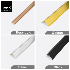 Profilo di Rifinitura per Piastrelle a Forma di L/V in Lega di Alluminio JECA con Estrusione Angolare, Rivestimento in Polvere Durevole per Uso in Appartamenti - Product Image 3