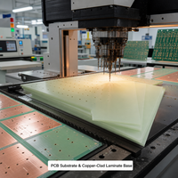 Plaque en fibre de verre époxy FR4 G10 personnalisée, ignifuge UL94 V-0, sans halogène, TG155, découpe CNC, pour transformateurs et appareillage électrique