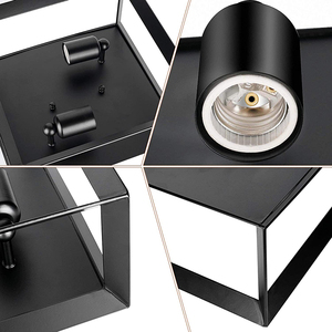 Luz de techo de estilo retro americano creativo retro industrial viento Edison lámpara de techo de hierro - Product Image 5