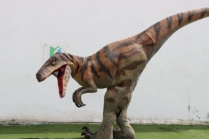 <span class=keywords><strong>Disfraz</strong></span> de <span class=keywords><strong>Dinosaurio</strong></span> Velociraptor Realista Personalizado con Sonido de Rugido para Parques de Aventuras, Uso en Interiores/Exteriores - Product Image 6