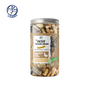 Snack per Animali Domestici Liofilizzati: Pollo, Anatra, Fegato di Manzo, Fegato di Anatra, Krill Biologico, Snack Ricchi di Proteine Essiccati all'Aria - Product Image 1