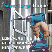 Tournevis électrique ergonomique à moteur brushless compact à couple élevé, marche avant/arrière, pour l'assemblage de meubles en kit et de placards