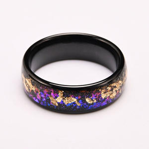 <span class=keywords><strong>2025</strong></span> Новое поступление черный вольфрамовый Туманность кольцо Мужская Галактика обручальное кольцо комфорт подходит новейшие ювелирные изделия <span class=keywords><strong>2025</strong></span> кольцо на палец - Product Image 6