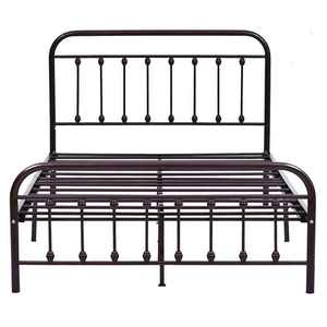 Base de plataforma con listones de tamaño doble estilo Queen King de Elevación individual plegable, marco de <span class=keywords><strong>cama</strong></span> de Metal grande con almacenamiento - Product Image 5