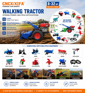 Tracteur à conducteur marchant 8-32 CV, diesel refroidi par eau, démarrage facile <span class=keywords><strong>pour</strong></span> le labour et la culture sur grandes exploitations agricoles - Product Image 2