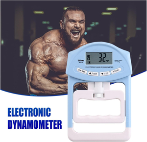 Medidor de Fuerza de Agarre de 198 lb/90 kg, Dinamómetro Electrónico Digital de Captura Automática de la Potencia de Agarre de la Mano - Product Image 3