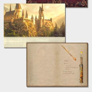 <span class=keywords><strong>Cuaderno</strong></span> <span class=keywords><strong>de</strong></span> <span class=keywords><strong>Escritura</strong></span> con Encuadernación Térmica Magic World A5, 128 Hojas, Diseño Retro, Colorido, con Tapa Dura, Libro <span class=keywords><strong>de</strong></span> Diario, Regalo - Product Image 5