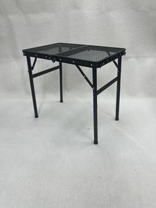 Bàn ăn di động gấp gọn bằng lưới sắt hợp kim nhôm, dùng cho ngoài trời, nhà ở, cắm trại, sân vườn, nhà bếp, bệnh viện, bãi biển - Product Image 4