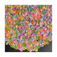 Vente en gros 250g/Lot Fleurs de coquillages, Étoiles, Paillettes en vrac, Perles à coudre, Paillettes, Confettis, Accessoires et décorations 3D pour ongles