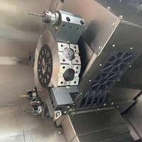 Tour à commande numérique à lit incliné TCK56A de haute qualité, centre d'usinage CNC à tourelle à 12 stations BMT55-12