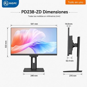<span class=keywords><strong>Monitor</strong></span> de <span class=keywords><strong>PC</strong></span> LED LCD IPS 4K UHD de 32 Pulgadas, <span class=keywords><strong>Monitor</strong></span> Gaming con HDR <span class=keywords><strong>y</strong></span> Altavoces, Interfaz DP para Equipos de Escritorio - Product Image 1