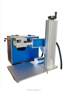 Machine <span class=keywords><strong>de</strong></span> marquage au laser à fibre bon marché 20w 30w 50w Marquer des logos et des modèles sur des produits en acier inoxydable, en cuivre, en acier - Product Image 3