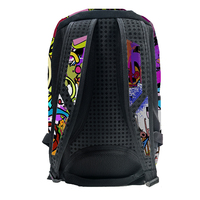 Sac à dos Graffiti Bags Pack Urban Streetwear avec protection pour ordinateur portable pour étudiants, jeunes travailleurs, voyages, sports, école, usage quotidien