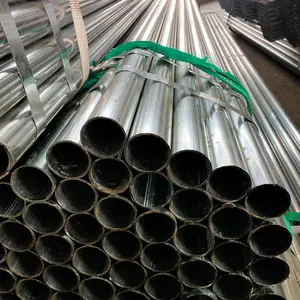 Tuyau flexible en acier galvanisé enduit d'aluminium, colonne de tuyau en acier galvanisé à chaud