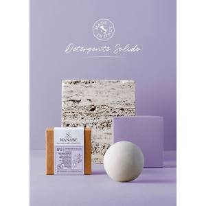 Detergente Solido Wanabe Formato Regolare Idratante al Burro di Karité Per Tutti i Tipi di Pelle Prodotto in Italia - Product Image 1